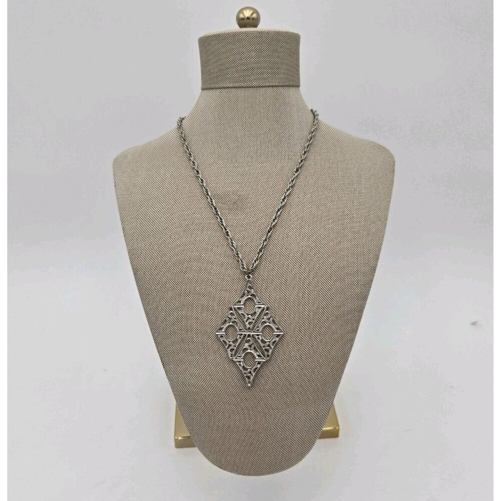 Chisel Stainless Steel Polished Pendant on a 18 Inch‎ Lariat Chain Necklace